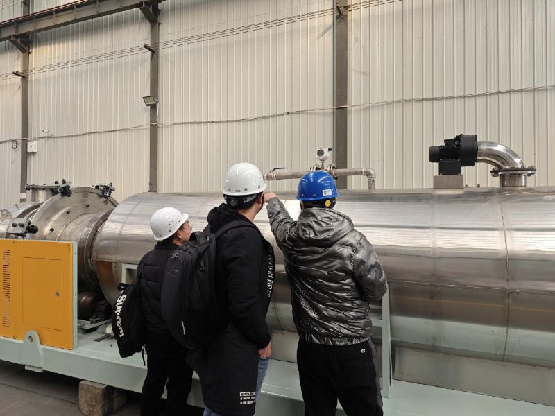 武漢新能源高新技術企業(yè)初次設備驗收圓滿成功！